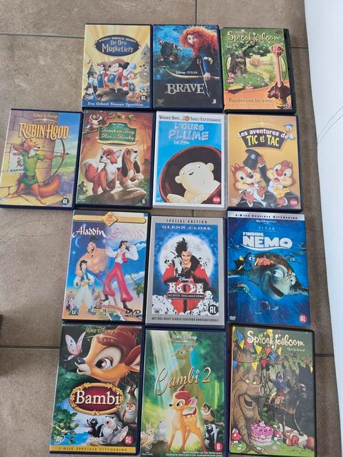 13 prachtige kinder-DVD's, Cd's en Dvd's, Dvd's | Tekenfilms en Animatie, Gebruikt, Ophalen of Verzenden