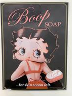 Betty boop, metalen borden, Reclamebord, Zo goed als nieuw, Ophalen