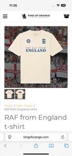 Nieuw RAF target Spitfire England 3 Lions t-shirt L XL, King of Orange, Wit, Ophalen of Verzenden, Maat 56/58 (XL)