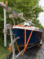 Wegu 18 zeilboot met Knott-trailer, Watersport en Boten, Kajuitzeilboten en Zeiljachten, Ophalen, Gebruikt, Overige brandstoffen