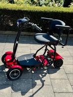 SCOOTMOBIEL ASSISI VEILIGHEID, ROOD, OPVOUWBAAR SCOOTER, Diversen, Ophalen of Verzenden, Inklapbaar, Zo goed als nieuw, Elektrische rolstoel