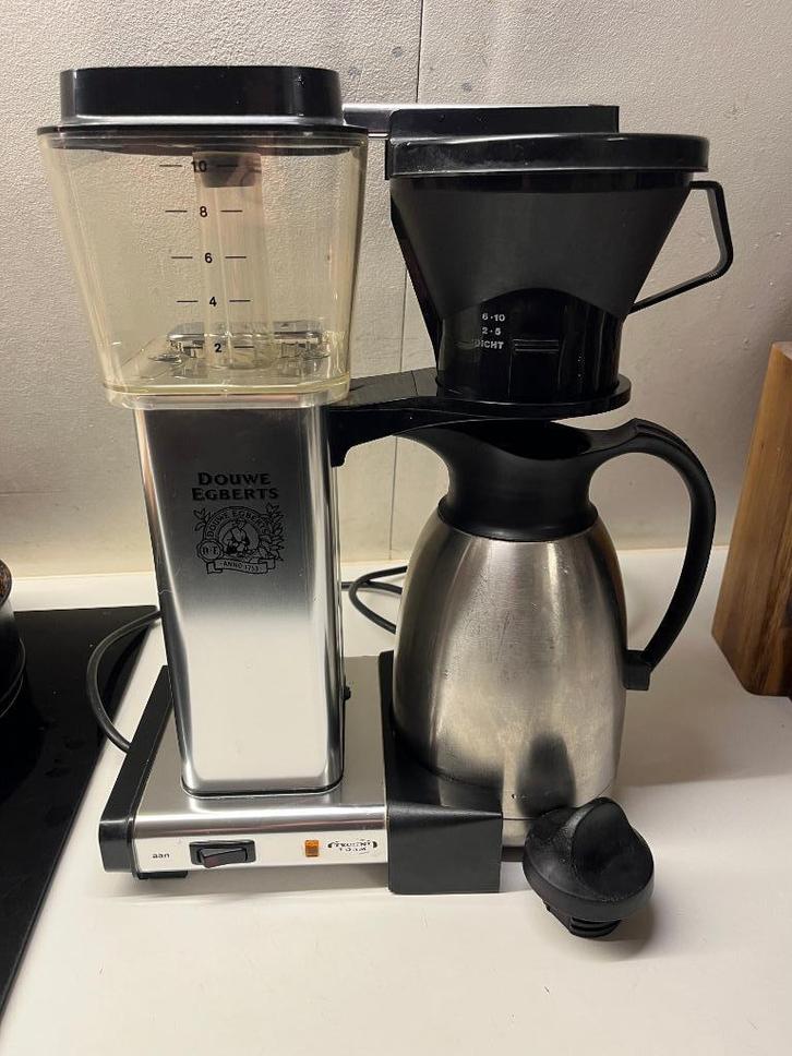 Moccamaster met thermos, Elektronische apparatuur, Koffiezetapparaten, Gebruikt, Gemalen koffie, Koffiemachine, 4 tot 10 kopjes