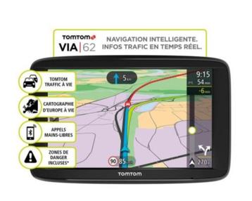 Tomtom VIA 62 + hoes beschikbaar voor biedingen