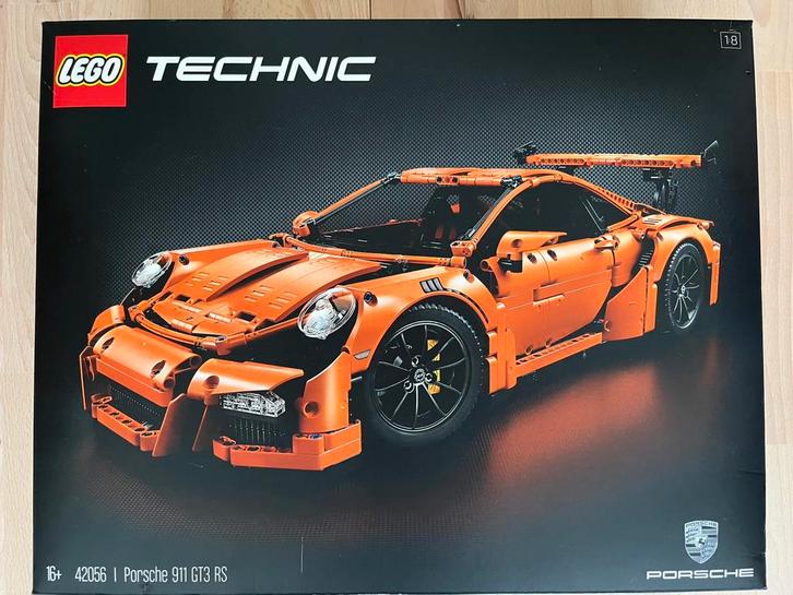 Lego Technic 42056 Porsche 911 GT3 RS (ZGAN, compleet), Enfants & Bébés, Jouets | Duplo & Lego, Comme neuf, Lego, Enlèvement ou Envoi