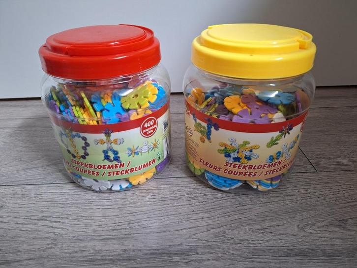 Steekbloemen, Kinderen en Baby's, Speelgoed | Bouwstenen, Zo goed als nieuw, Ophalen of Verzenden