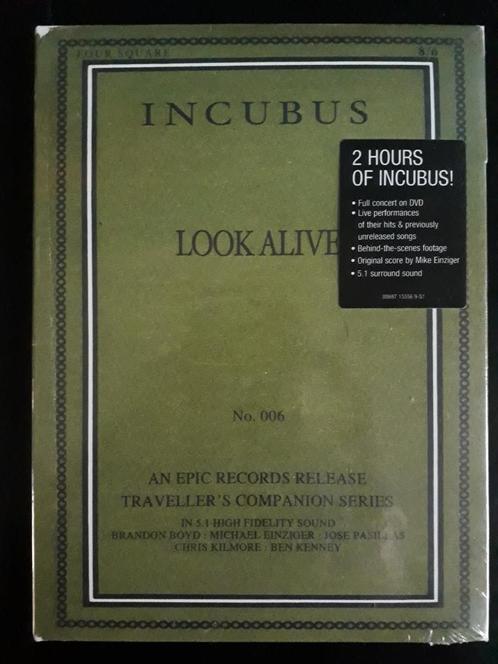 Incubus - Look Alive DVD (nieuw in verpakking), Cd's en Dvd's, Dvd's | Muziek en Concerten, Nieuw in verpakking, Ophalen of Verzenden