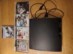 Sony Playstation 3  + 5x spellen, Ophalen, Met 1 controller, Slim, Gebruikt
