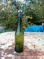 Oude vintage bierfles Rene Moerman Menen, Verzamelen, Ophalen of Verzenden, Gebruikt