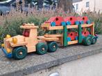 Stoere houten oplegger., Kinderen en Baby's, Speelgoed |Speelgoedvoertuigen, Ophalen, Zo goed als nieuw