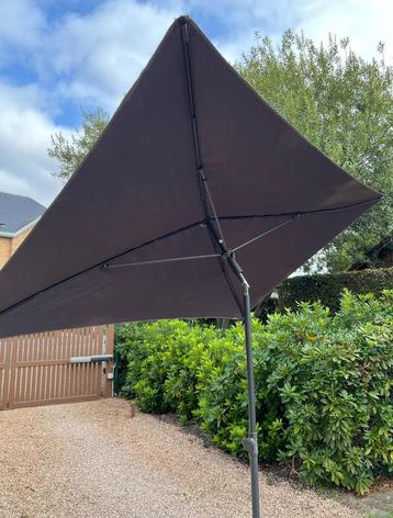 Tuin - Terras parasol - Antraciet - 120x205 cm beschikbaar voor biedingen