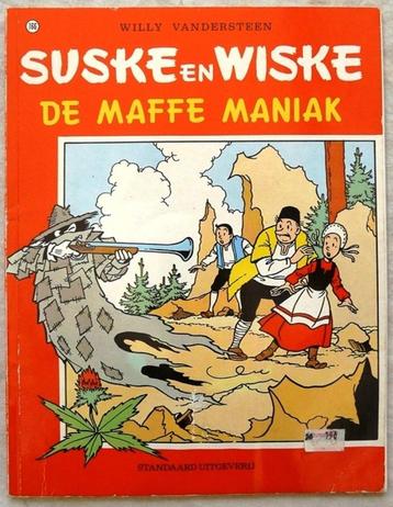 Strip, Suske en Wiske, De Maffe Maniak, Nr.166, SU, 1994.(1) beschikbaar voor biedingen