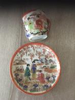 tasje en ondertas (11 cm), Antiek en Kunst, Ophalen of Verzenden