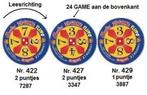 GEZOCHT: Belgische 24-game flippo`s, zie mijn lijstje, Verzenden, Cheetos 24 Game, Losse flippo's