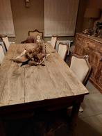 Houten eettafel, Ophalen