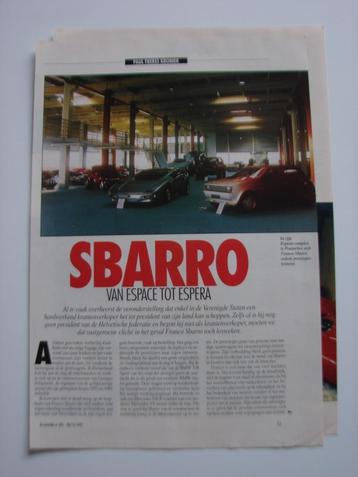 Artikel Sbarro   beschikbaar voor biedingen