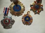 3 Chinese medailles Honorary tokens China University medals, Postzegels en Munten, Penningen en Medailles, Ophalen of Verzenden