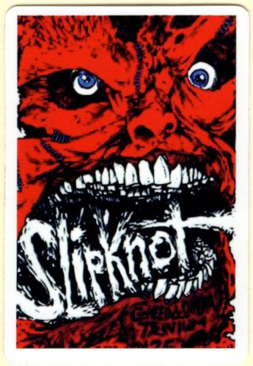 Slipknot sticker #7, Collections, Musique, Artistes & Célébrités, Neuf, Envoi