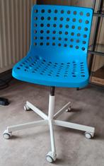 Ikea Sporren buro stoel, Ophalen, Zo goed als nieuw, Blauw