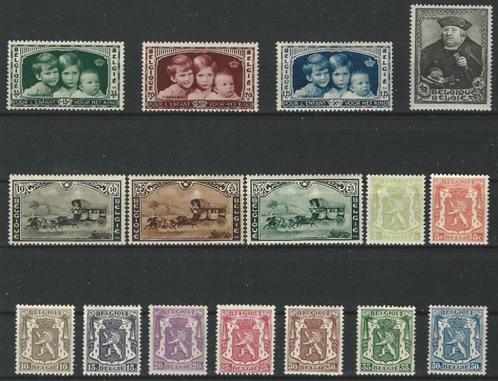 BELGIE - JAARGANG 1935, Postzegels en Munten, Postzegels | Europa | België, Postfris, Orginele gom, Zonder stempel, Postfris, Ophalen of Verzenden