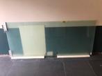 Glazen deur in melkglas, Doe-het-zelf en Bouw, Ophalen, 80 tot 100 cm, Binnendeur, Schuifdeur