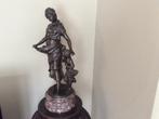 Bronzen beeld F Moreau, Antiek en Kunst, Ophalen, Brons