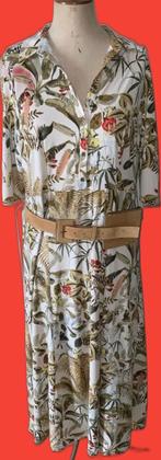 Prachtige jurk van K-Design xxl, Comme neuf, Beige, Taille 46/48 (XL) ou plus grande, K-design