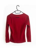 T-shirt Desigual manches longues rouge – très bon état, Rouge, Enlèvement ou Envoi, Taille 36 (S), Comme neuf