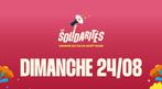 2 tickets voor Solidarities Sunday 24/08 - 70 EUR