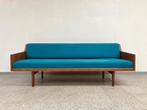 Vintage Deens design teakhouten zetel/sofa/daybed, Huis en Inrichting, Zetels | Zetels en Chaises Longues, Ophalen, Gebruikt, Minder dan 75 cm
