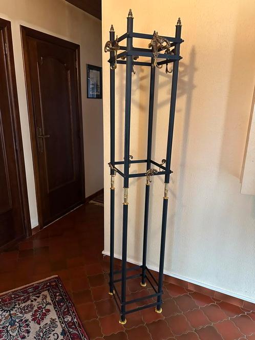Antieke Kapstok in metaal, Huis en Inrichting, Woonaccessoires | Kapstokken, Gebruikt, Staande kapstok, 150 tot 200 cm, Metaal