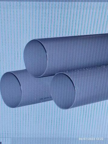 SANITAIRE GRIJZE PVC-BUIS, Ophalen, Nieuw, PVC