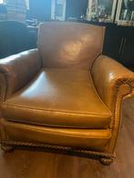 Leren Fauteuil Cognac, Antiek en Kunst, Ophalen