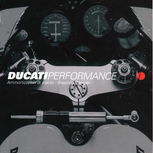 Ducati Steering Damper brochure., Motoren, Handleidingen en Instructieboekjes, Ducati, Ophalen of Verzenden