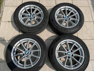 4x originele 17" BMW 6787575 velgen met banden beschikbaar voor biedingen