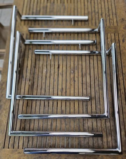 T.e.a.b. Weg is weg: Frames voor 2 stoelen, Huis en Inrichting, Stoelen, Gebruikt, Twee, Metaal, Ophalen