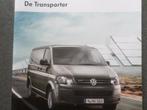 Volkswagen VW Transporter 2014 Brochure, Livres, Volkswagen, Enlèvement ou Envoi