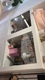 Ikea  kast, Huis en Inrichting, Kasten | Vitrinekasten, Ophalen, 100 tot 150 cm, Wit modern, 50 tot 75 cm
