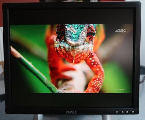Dell monitor 17inch (Dell 1704fpt), Computers en Software, Monitoren, Gebruikt, DVI, VGA, Draaibaar, Kantelbaar, Ophalen
