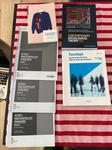 Handboeken sociologie UGent  beschikbaar voor biedingen