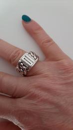 Memorabele ring in echt zilver van Buddha to Buddha., Gebruikt, Ophalen of Verzenden, Zilver, Zilver