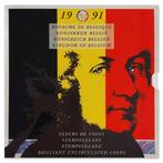 1991 - FDC-Set - België, Verzenden, Metaal