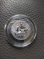1 oz.999 zilveren munt  James Bond 2024, Zilver, Ophalen of Verzenden, Losse munt