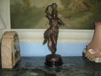 Bronze signé Léon Pilet datant de 1875 H63cm, Ophalen of Verzenden, Brons