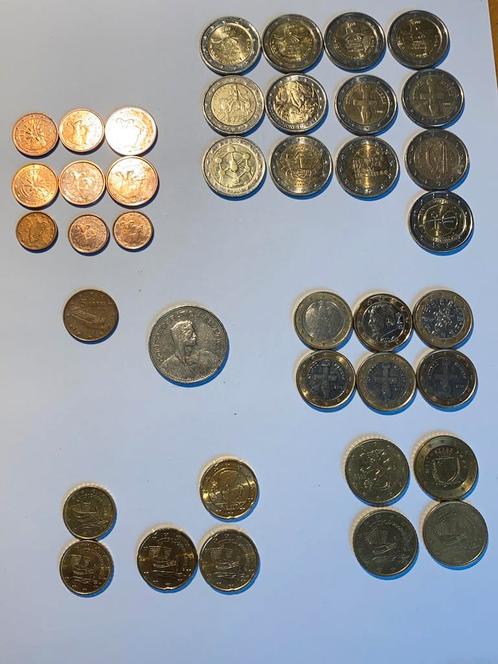 Pièces rares 2 euros et autres, Timbres & Monnaies, Monnaies & Billets de banque | Collections