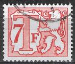 Belgique 1966 - OBP 71TX - Timbre fiscal 7 F. (ST), Timbres & Monnaies, Envoi, Affranchi, Oblitéré