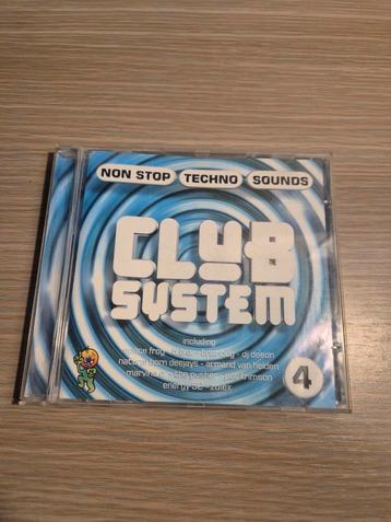 CD Club system 4 Non stop techno sounds mix disponible aux enchères