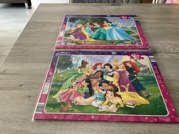 Puzzles variés Disney Princesses (35 pièces)