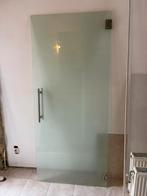 Glazen binnendeur, Huis en Inrichting, Badkamer | Complete badkamers, Ophalen, Zo goed als nieuw