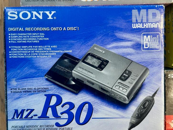 Sony minidisc walkman MZR30 - nieuw in de doos, Audio, Tv en Foto, Walkmans, Discmans en Minidiscspelers, Walkman, Ophalen of Verzenden