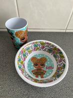 Melamine ontbijtset LOL surprise, Ophalen of Verzenden, Zo goed als nieuw